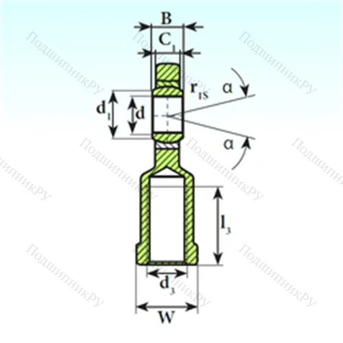 Подшипник скольжения сферический