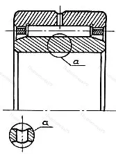 Подшипник  4244115 размер 75x115x40