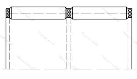 Модификация подшипника 664714Д размер 72x83x42,5 МПЗ