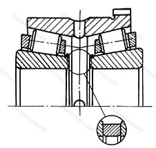Подшипник  697510 размер 50x90/100x54,625