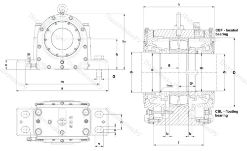 Подшипниковый корпус SNOE 224 CAL в Ставрополе