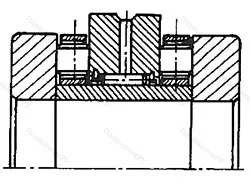 Подшипник  504906 (РИК3080) размер 30x80/68x66
