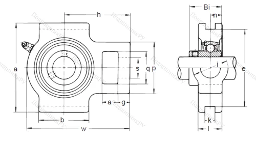 Подшипниковый узел UCT 205 в Ставрополе