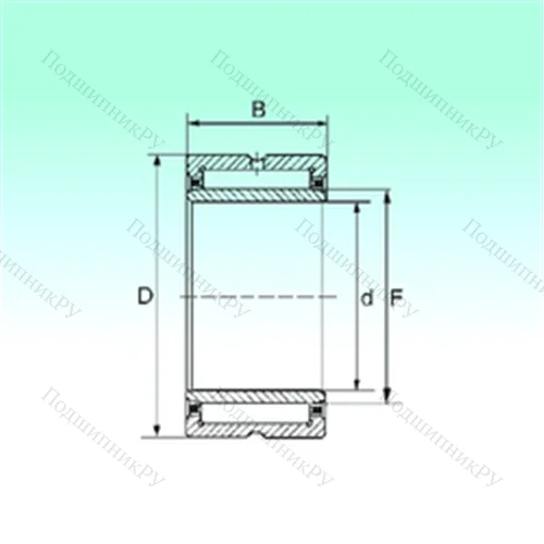 Подшипник игольчатый радиальный NA 69/28