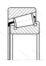 Модификация подшипника 7815 размер 75x135x44,5 ГПЗ-34