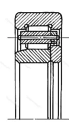 Модификация подшипника 232728Л1М размер 140x260x80