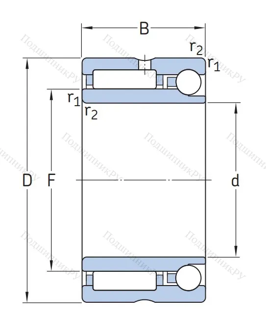Комбинированный подшипник