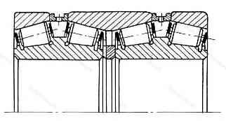 Модификация подшипника 6-3077776ХЛКМ размер 380x620x388