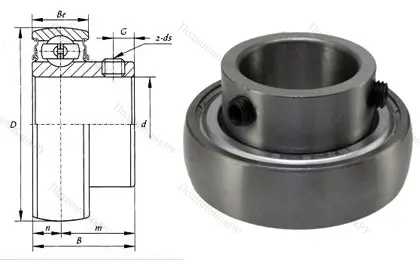 Корпусный подшипник SB 204 в Ставрополе