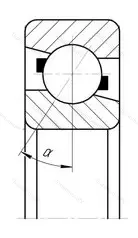 Подшипник 7205CD/P 2 размер 25x52x15