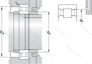 Подшипник N 1019 KTN 9/HC 5SP