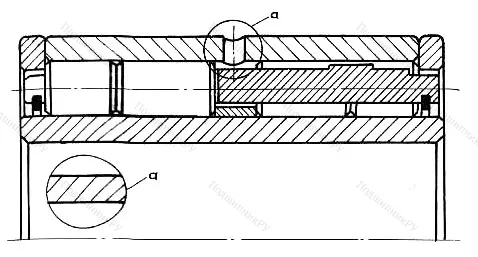 Модификация подшипника 442924У2 размер 120x165x45