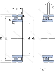 Подшипник NN 3040 K/SPW 33