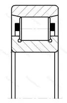 Модификация подшипника 2320МШ1 размер 100x215x47