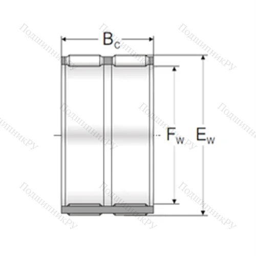 Подшипник игольчатый радиальный K 85X 93X 40ZW
