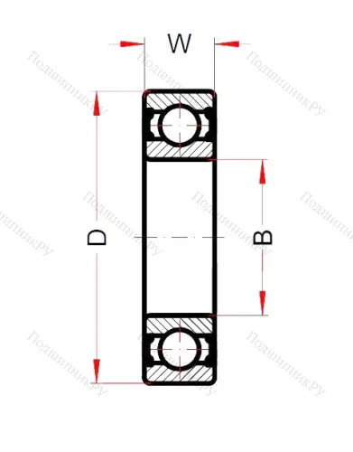 Высокотемпературный подшипник 6205 BHTS ZZ C 4 220°-250° (BECO)