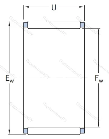 Подшипник K 20x24x13 в Ставрополе