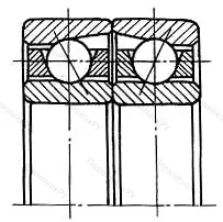 Модификация подшипника 6-366322ЕШ2 размер 110x240x100