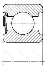Модификация подшипника 75-160501Е размер 12x32x14