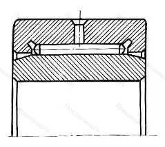 Модификация подшипника 4074108 размер 40x68x28 ГПЗ-10