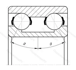 Подшипник 3220/P 6Q 6 размер 100x180x60,3
