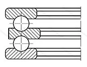 Модификация подшипника 38204 