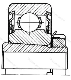 Подшипник  380088 размер 8x22x7/8 от производителя  ГПЗ-4