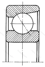 Модификация подшипника 746215 размер 75x130x25