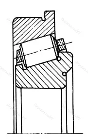 Подшипник  679/622 размер 622,3x725,487x46