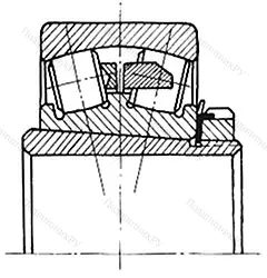 Модификация подшипника 40-3013748УНТ2 размер 240x440x144/190