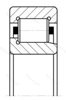 Модификация подшипника 42208 размер 40x80x18 ГПЗ-34