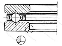 Подшипник 591/750 размер 750x900x90
