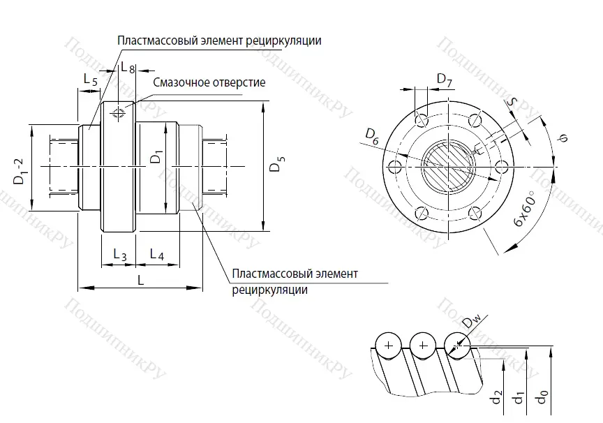 Винтовой узел R 150231041