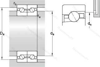 Подшипник BTM 160 BM/P 4CDB