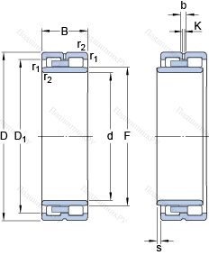 Подшипник NNU 4934 B/SPW 33 в Ставрополе