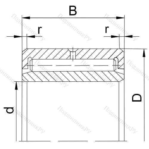 Подшипник 4074914 (ГПЗ) в Ставрополе