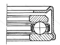 Модификация подшипника 6-588911С23 