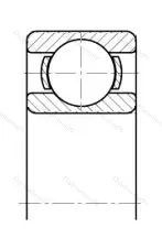 Модификация подшипника 6-809 