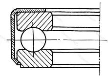 Подшипник  9588217 размер 85x125x24,5