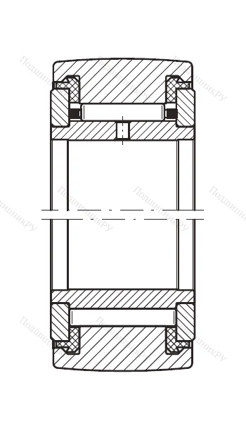 Игольчатый подшипник NATR 6 PP A