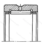 Модификация подшипника 6254905 размер 30x42x30