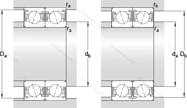 Подшипник S 7209 ACD/P 4A