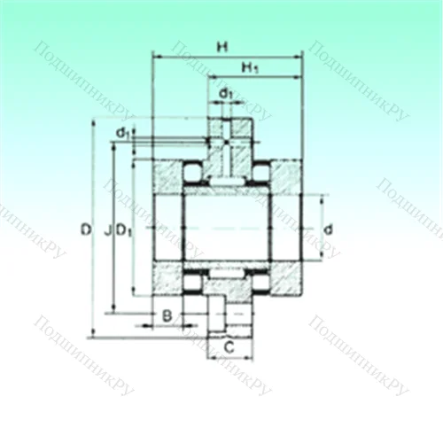 Подшипник комбинированный ZARF 50115 TN