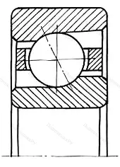 Подшипник  26104 размер 20x42x7