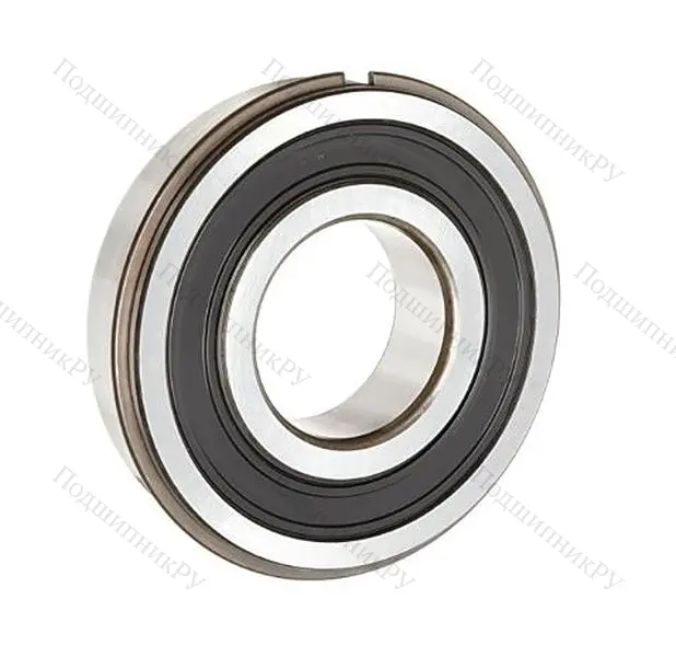 Однорядный шариковый подшипник 6206 DDU NR