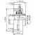 Подшипниковый узел UCFL 206 - Вал: 30 мм Подшипниковый узел UCFL 206 - Вал: 30 мм