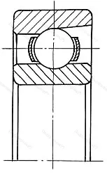 Модификация подшипника 700409 размер 45x120x29
