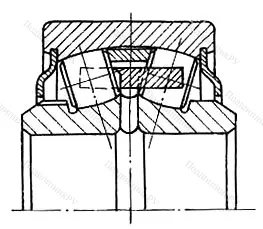 Модификация подшипника 83702К1С2 размер 15x42x17/21 ГПЗ-5