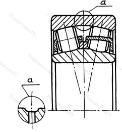 Модификация подшипника 53612К размер 60x130x46