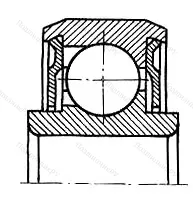 Модификация подшипника 980055ЮУС21 размер 5x16x5,5/8